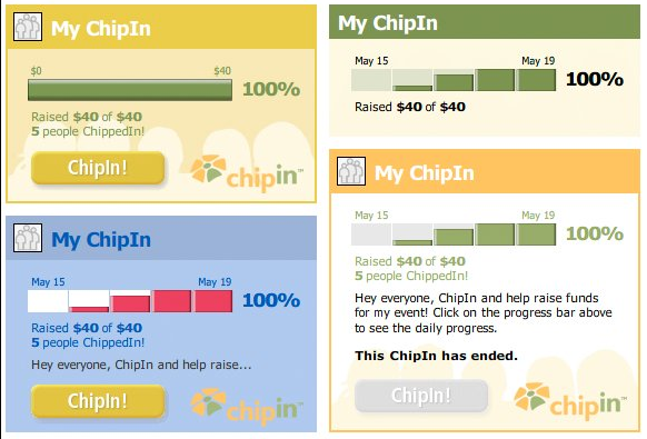 ChipIn Facebook App – Raise Funds