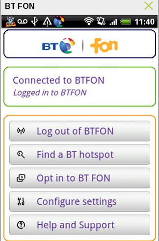 BT FON Android App Review