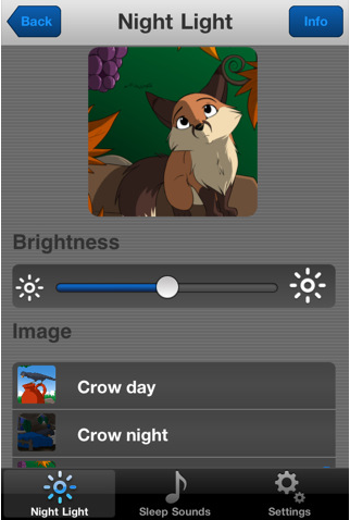 Nightlight + Lullaby songs & Sleep sounds – iPhone Baby App