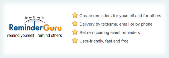 Reminderguru.com – A Reminder Call For You