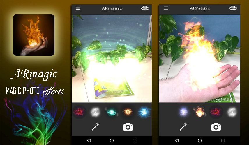 Have A Magical Photo Effect Moment With ARmagic App