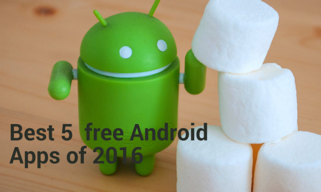 Best 5 free Android Apps of 2016