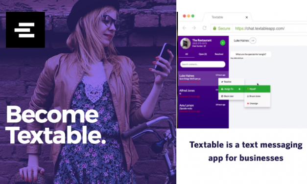 TEXTABLE- SAY NO TO PHONE CALLS & EMAILS!