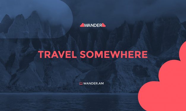 WANDER- FLY, TRAVEL AND STAY ANYWHERE YOU WANT!