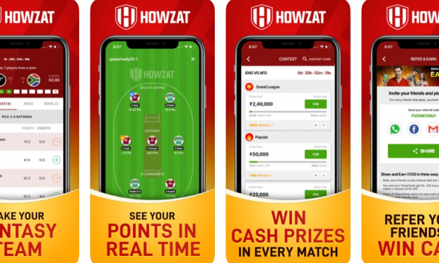 Love to Play Cash Games and Win Money? Choose Howzat