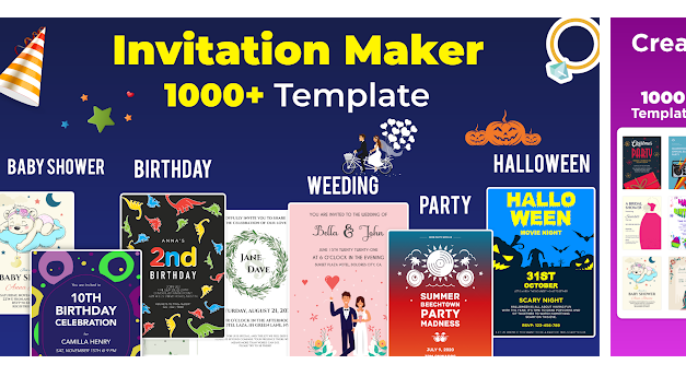Make your Digital Invitation Cards on Android