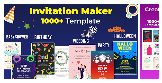 Make your Digital Invitation Cards on Android