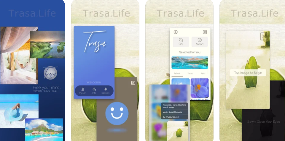 Trasa – The Complete App for Your Meditation, Mindfulness and Relaxation