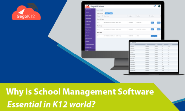Why is School Management Software essential in k-12 world?