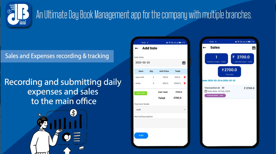 Daybook – Manage Your Business with Ease