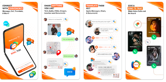 <strong>Connect with the world – Chat, Call, and Translate with Ring Tok</strong>