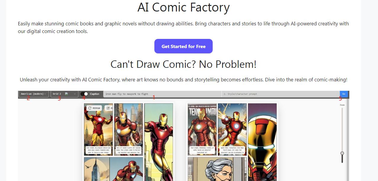 AI Comic Factory