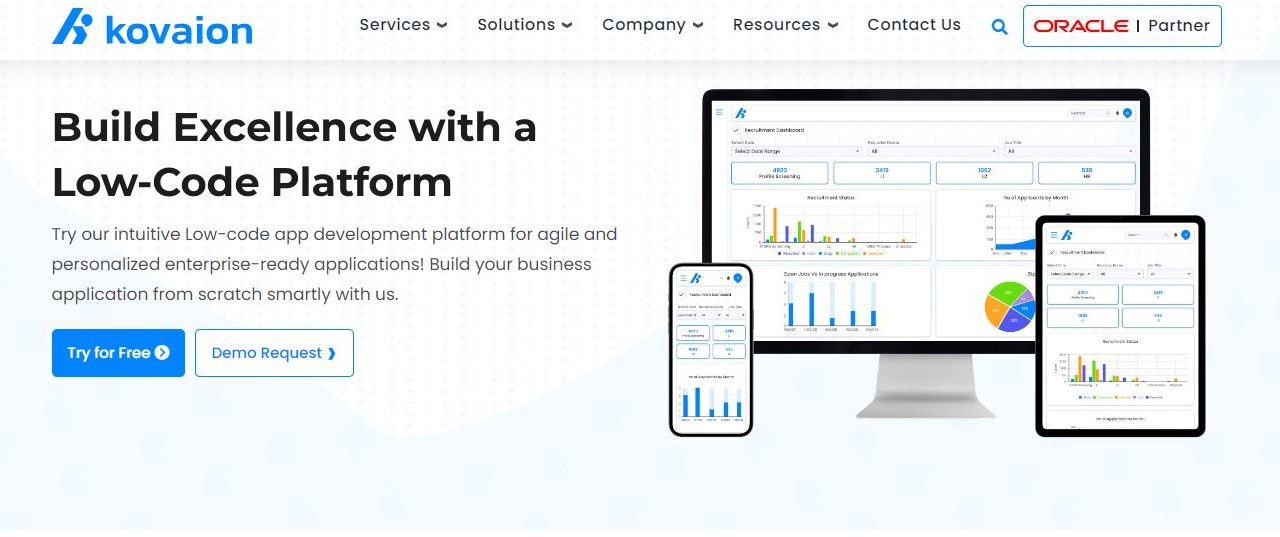 Kovaion Low-Code Platform