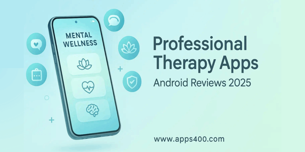 Mental Health Android Apps: Professional-Grade Therapy in Your Pocket