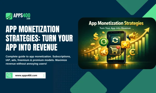 App Monetization Strategies: Turn Your App Into Revenue