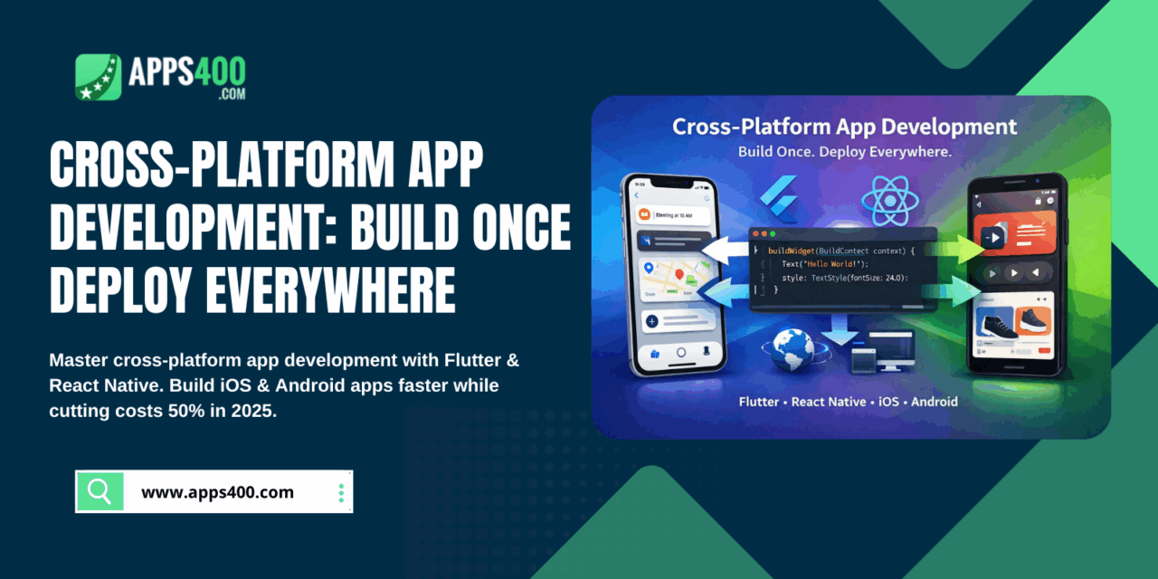 Cross-Platform App Development: Build Once, Deploy Everywhere
