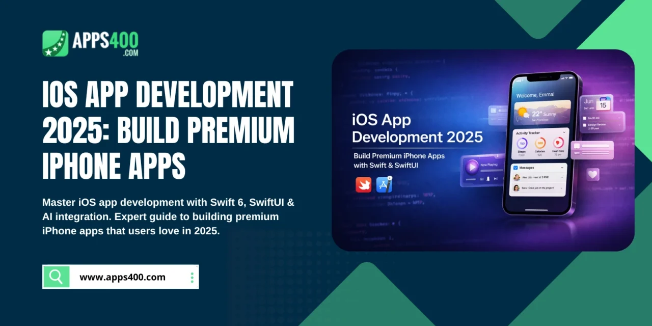 iOS App Development 2025: Build Premium iPhone Apps