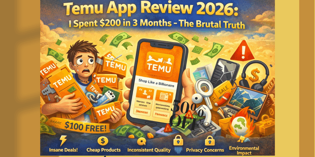 Temu App Review 2026: I Spent $200 in 3 Months – The Brutal Truth