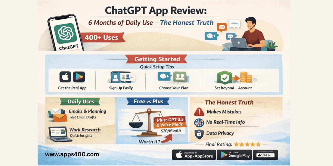 ChatGPT App Review: 6 Months of Daily Use – The Honest Truth