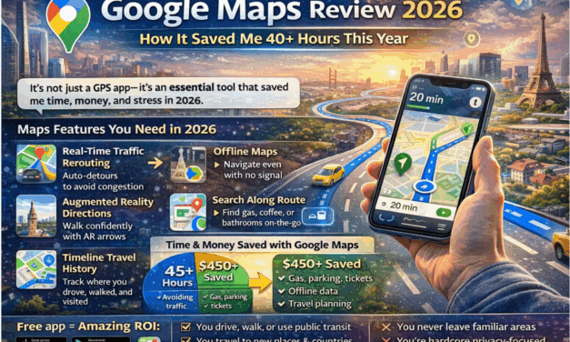 Google Maps Review 2026: How It Saved Me 40+ Hours This Yea