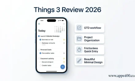 THINGS 3 TASK MANAGER (iPHONE APP)