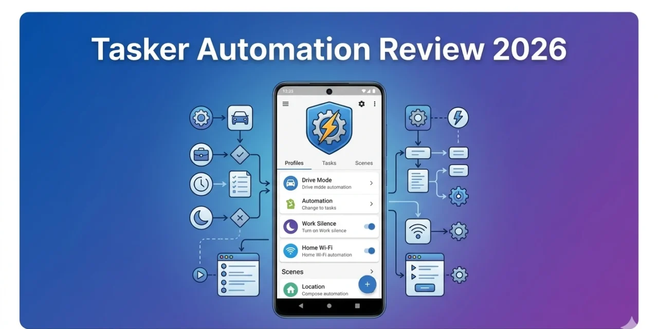 TASKER AUTOMATION APP (ANDROID APP)