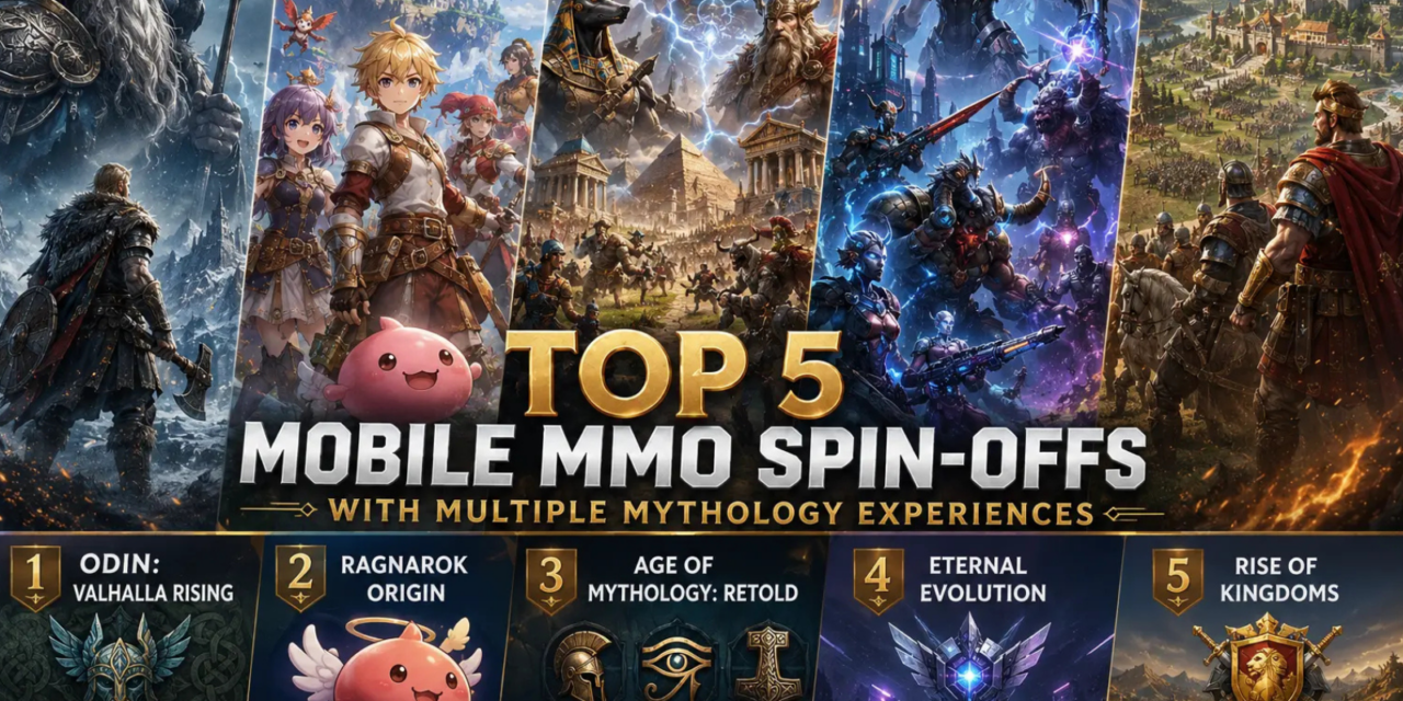 Top 5 Mobile MMO Spin-Offs with Multiple Mythology Experiences