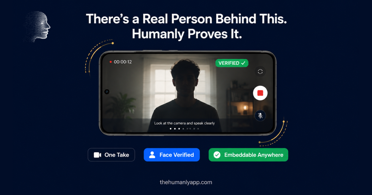 Humanly App Review: Short, Face-Verified Videos That Prove You’re Really There
