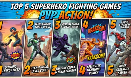 Top 5 Superhero Fighting Games with PvP Action