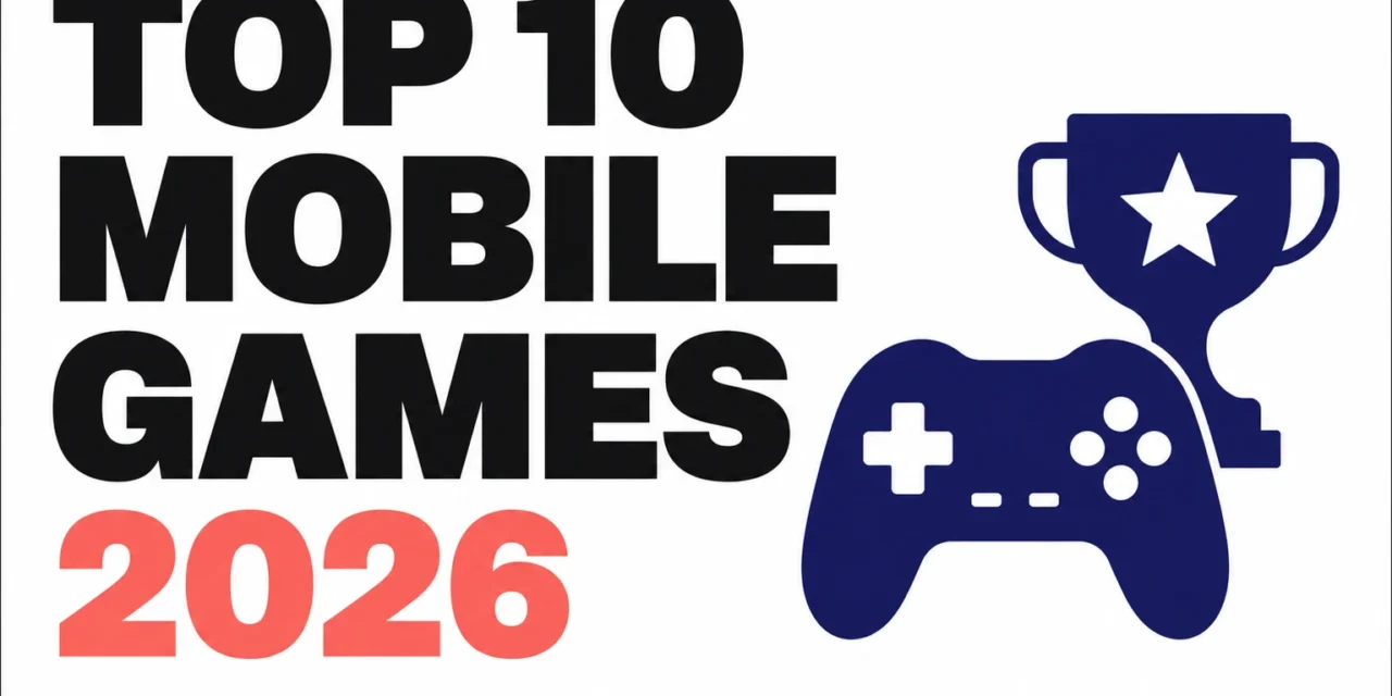 Top 5 Best Mobile Games to Play in 2026