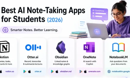 Best AI Note-Taking Apps for Students in 2026