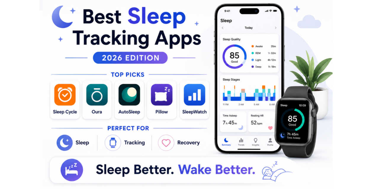 Best Sleep Tracking Apps for Better Rest in 2026
