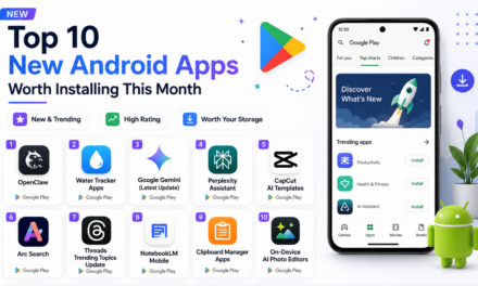 Top 10 New Android Apps Worth Installing This Month
