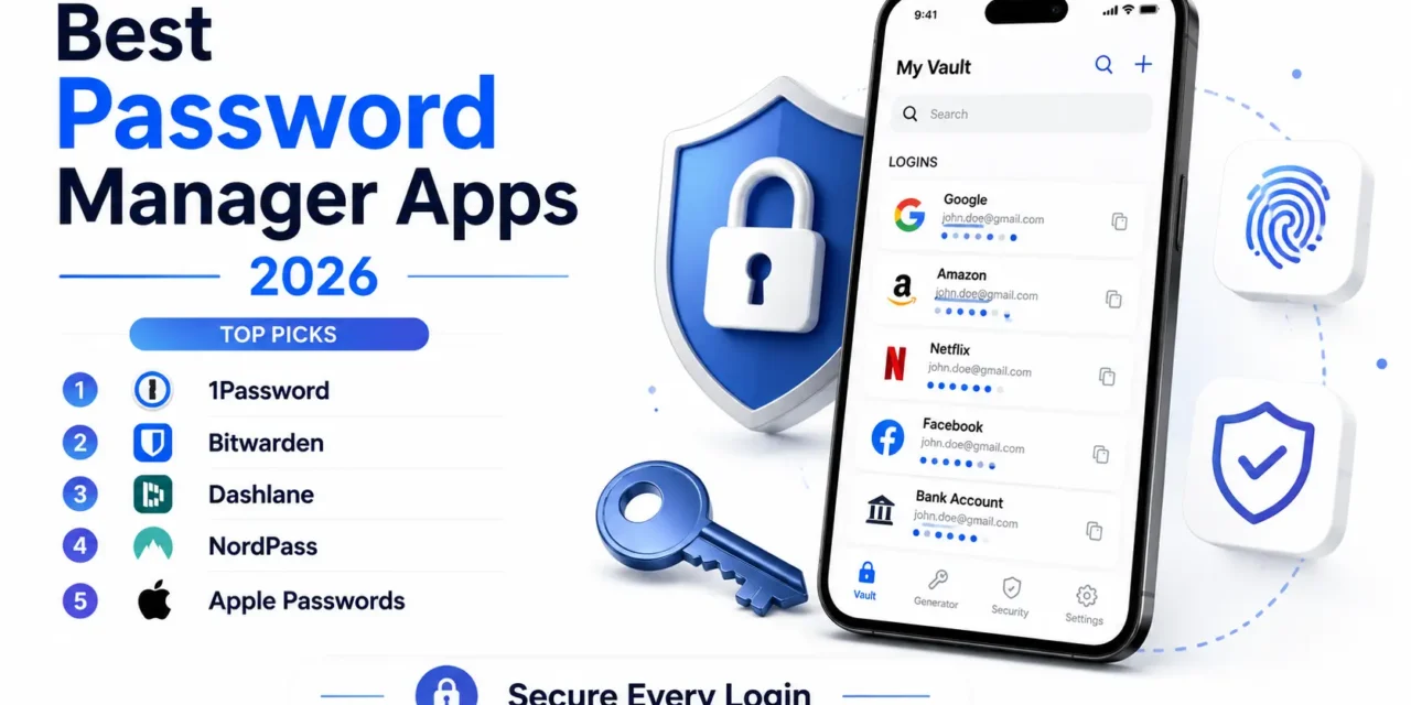 Best Password Manager Apps to Secure Your Accounts in 2026