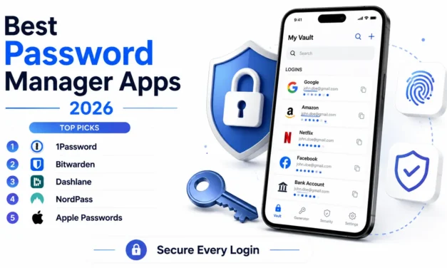 Best Password Manager Apps to Secure Your Accounts in 2026