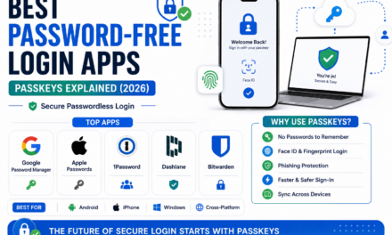 Best Password-Free Login Apps: Passkeys Explained in 2026