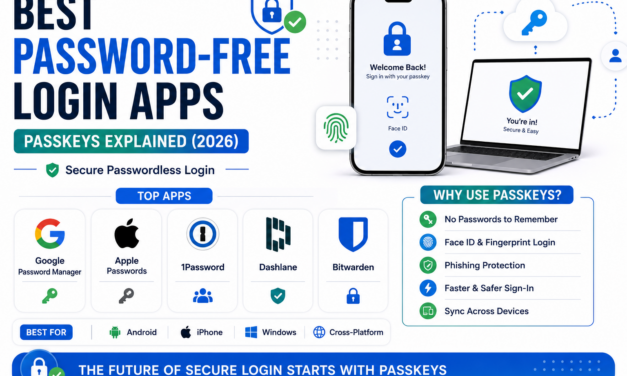 Best Password-Free Login Apps: Passkeys Explained in 2026