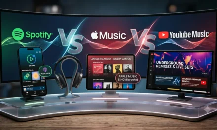 Spotify vs Apple Music vs YouTube Music 2026