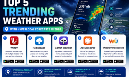 Top 5 Trending Weather Apps with Hyperlocal Forecasts in 2026