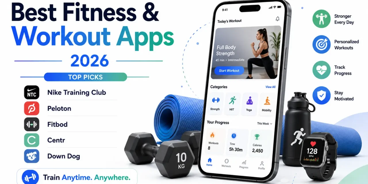 Best Fitness and Workout Apps for Home Training in 2026