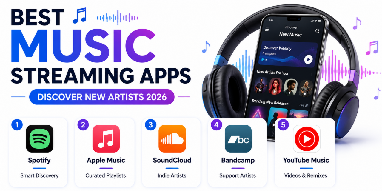 Best Music Streaming Apps for Discovering New Artists in 2026