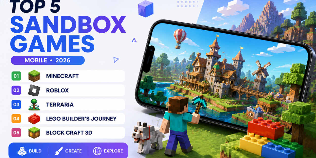 Top 5 Sandbox and Creative Building Games for Mobile in 2026
