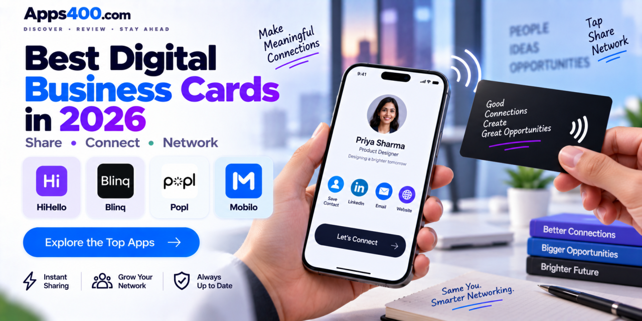 Best Digital Business Card and Networking Apps in 2026