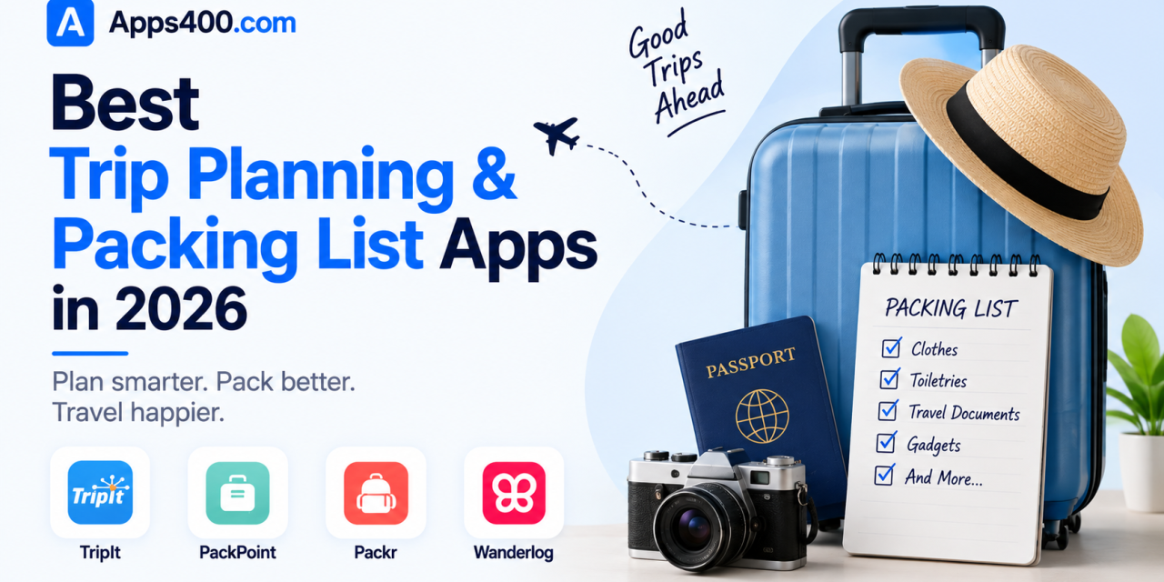 Best Trip Planning and Packing List Apps in 2026