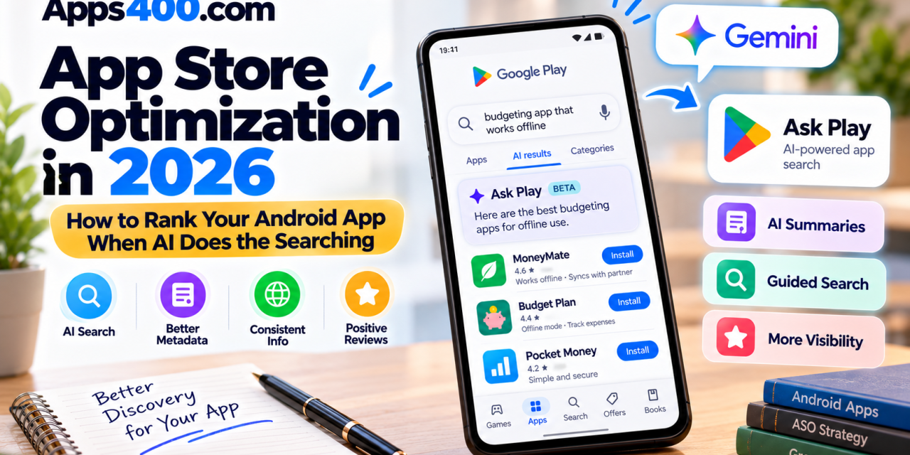 App Store Optimization in 2026: How to Rank Your Android App When AI Does the Searching
